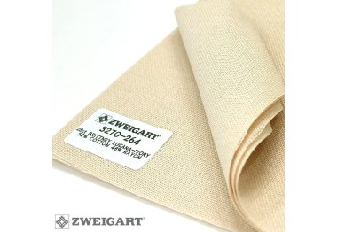  3270/264 Тканина для вишивання фасована Brittney Lugana 28 ct. Zweigart 55х70 см