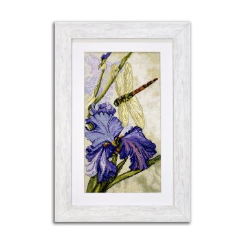 N046 Бабка. Набір для вишивки хрестом Кольорова - 1