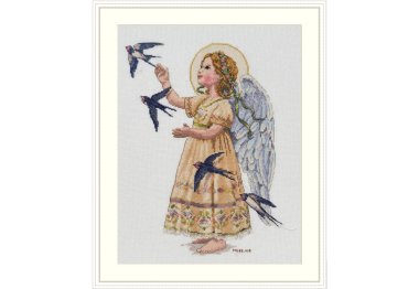  K-258B Літні настрої. Набір для вишивки хрестом Мережка