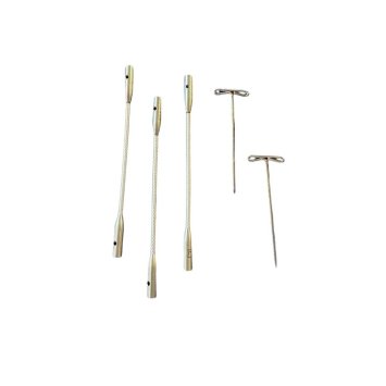 Кабель SWIV360 Silver Small 5см арт. 7702-S ChiaoGoo - 1