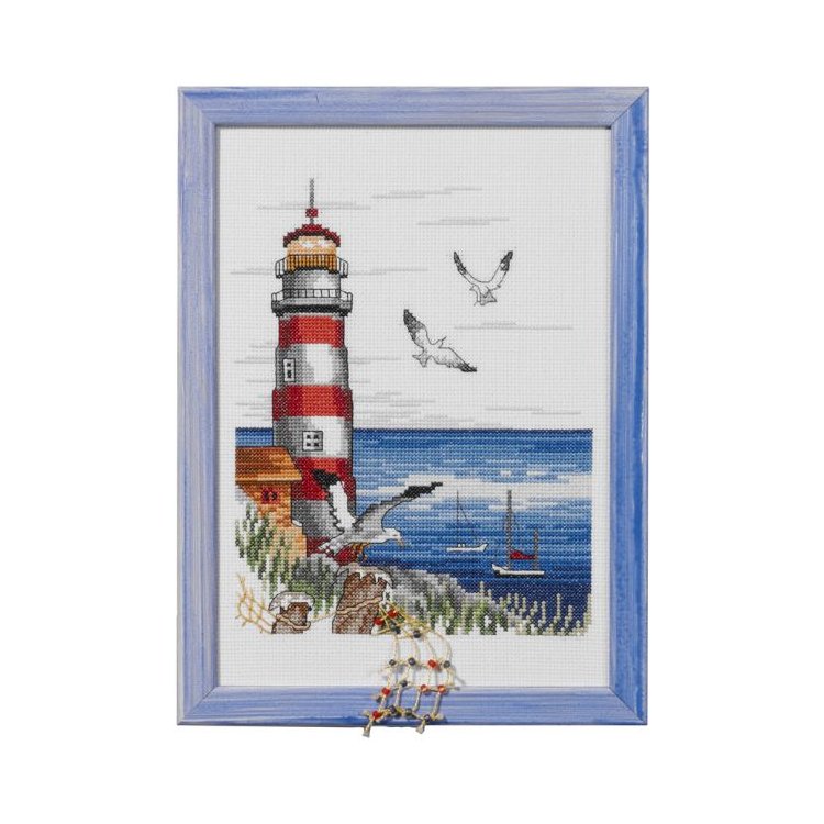 92-2307 Маяк. Набір для вишивання хрестом PERMIN - 1