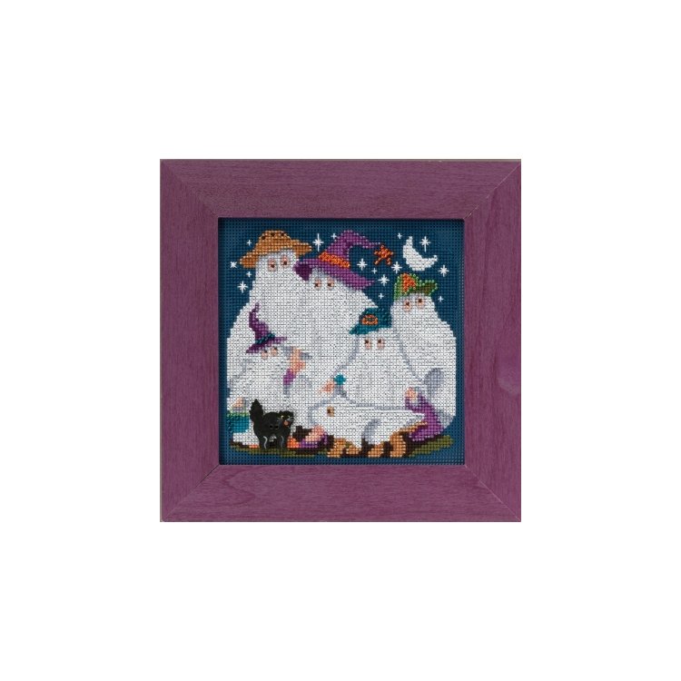 MH145203 Семья призраков. Набор для вышивки в смешанной технике Mill Hill - 1