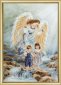 КС-0381 Ангел и дети Набор картина стразами - 1