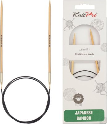 22257 Спиці кругові Bamboo KnitPro, 80 см, 3.25 мм - 1 22257 Спиці кругові Bamboo KnitPro, 80 см, 3.25 мм - 1