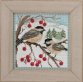 MH143303 Синички. Набор для вышивки в смешанной технике Mill Hill - 1