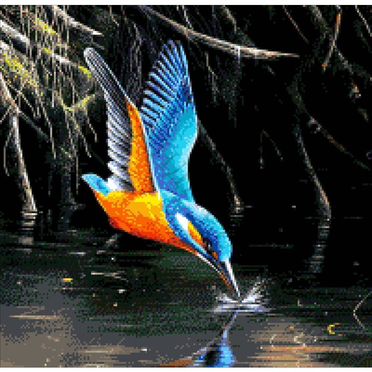 40-1332-НК Колибри. Набор Для вышивки бисером ТМ Токарева А. - 1 40-1332-НК Колибри. Набор Для вышивки бисером ТМ Токарева А. - 1