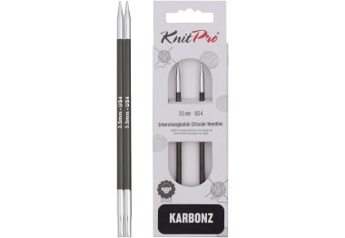 спицы для вязания 41303 Спицы съемные Karbonz KnitPro 3.50 мм