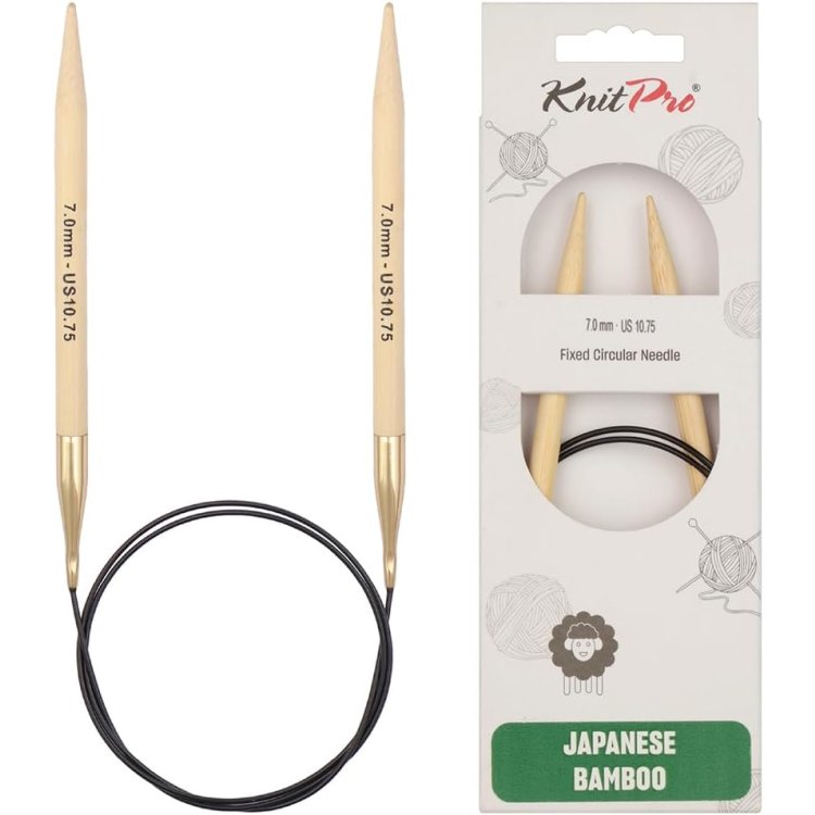 22233 Спицы круговые Bamboo KnitPro, 60 см, 7.00 мм - 1 22233 Спицы круговые Bamboo KnitPro, 60 см, 7.00 мм - 1