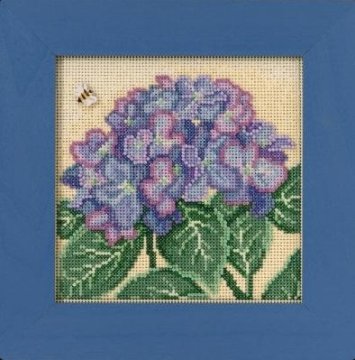 MH141715 Гортензія. Набір для вишивки в змішаній техніці Mill Hill - 1