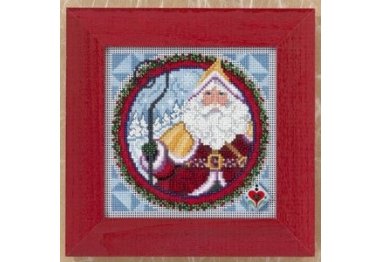 вышивка гладью JS149202 Святий Николай. Набор для вышивки в смешанной технике Mill Hill