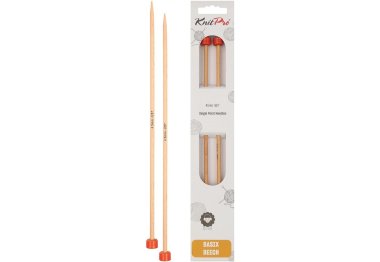 спиці для в'язання 35445 Спиці прямі Basix KnitPro, 35 см, 4.50 мм