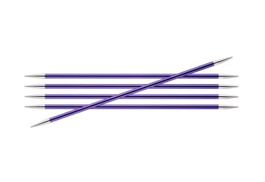 спицы для вязания 47008 Спицы носочные Zing KnitPro, 15 см, 3.75 мм спицы для вязания 47008 Спицы носочные Zing KnitPro, 15 см, 3.75 мм
