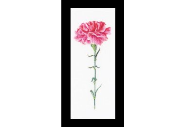  467 Carnation Pink Linen. Набір для вишивки хрестом Thea Gouverneur