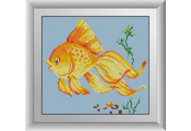  30520 Золотая рыбка. Набор для рисования камнями