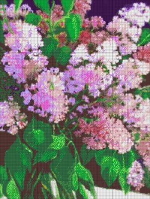 34-1745-НС Сирень. Набор Для вышивки бисером ТМ Токарева А. - 1