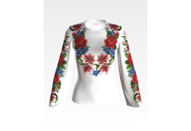  Блузка женская (заготовка для вышивки) БЖ-055