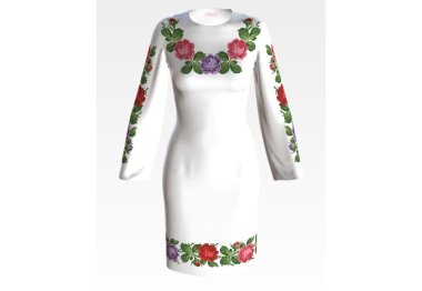  Сукня жіноча (заготовка для вишивки) ПЛ-027
