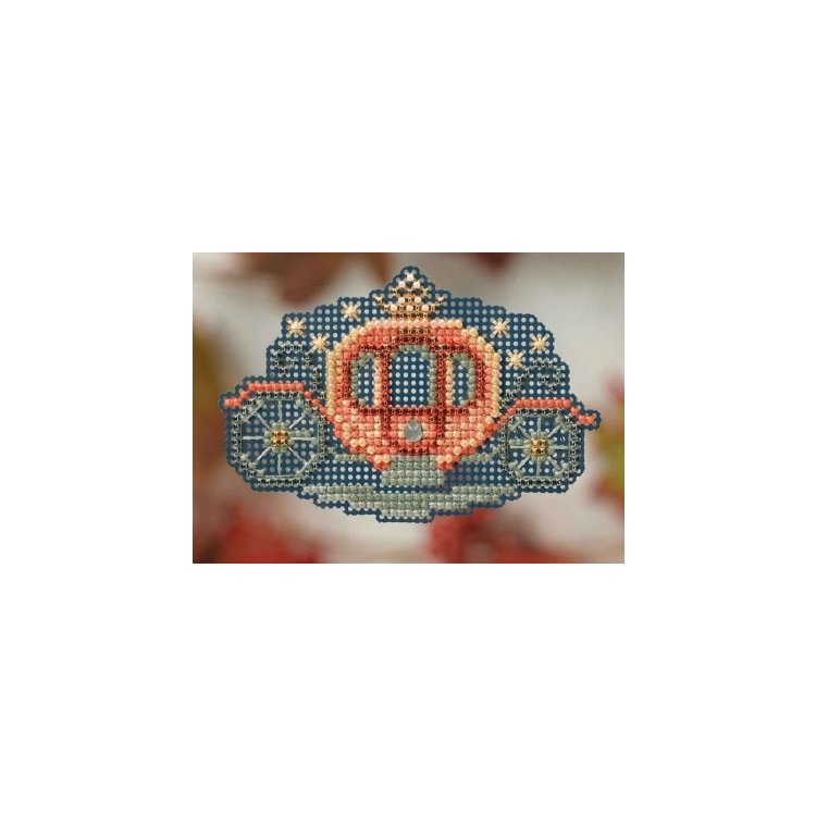 MH184202 Карета Принцессы. Набор для вышивки в смешанной технике Mill Hill - 1