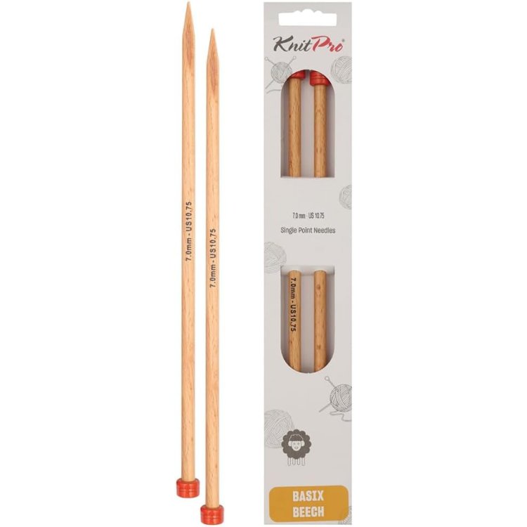 35284 Спицы прямые Basix KnitPro, 40 см, 7.00 мм - 1