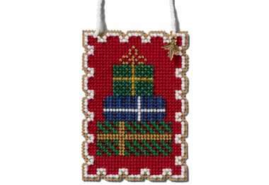 вишивка гладдю MH162433 Подарунки. Набір для вишивки в змішаній техниці Mill Hill