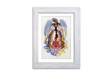  N078 Ангел Украины. Набор для вышивки крестом Кольорова