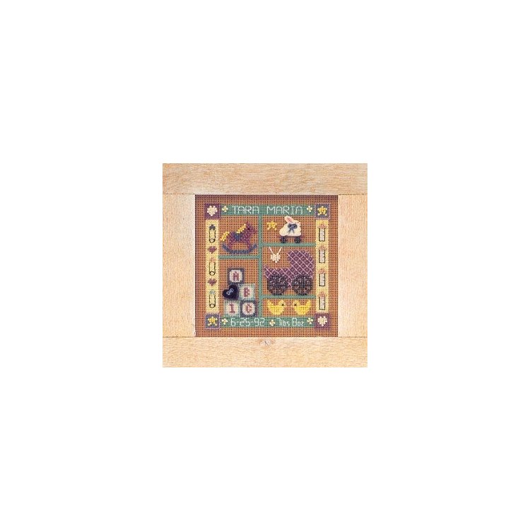 MHCB120 Детский сэмплер. Набор для вышивки в смешанной технике Mill Hill - 1