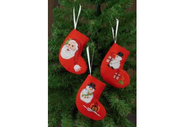 01-5245 Санта Клаус. Набор для вышивания крестом PERMIN 01-5245 Санта Клаус. Набор для вышивания крестом PERMIN