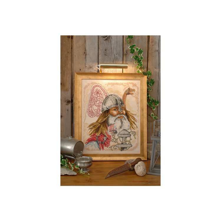 70-6100 Вікінг. Набір для вишивання хрестом PERMIN - 1 70-6100 Вікінг. Набір для вишивання хрестом PERMIN - 1