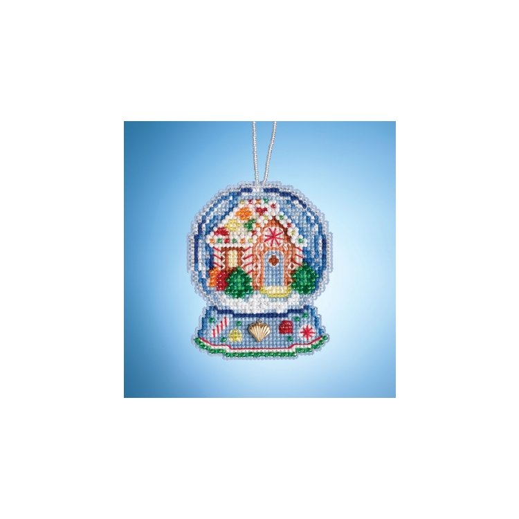 MH161932 Пряниковий будиночок Куля. Набір для вишивки в змішаній техніці Mill Hill - 1