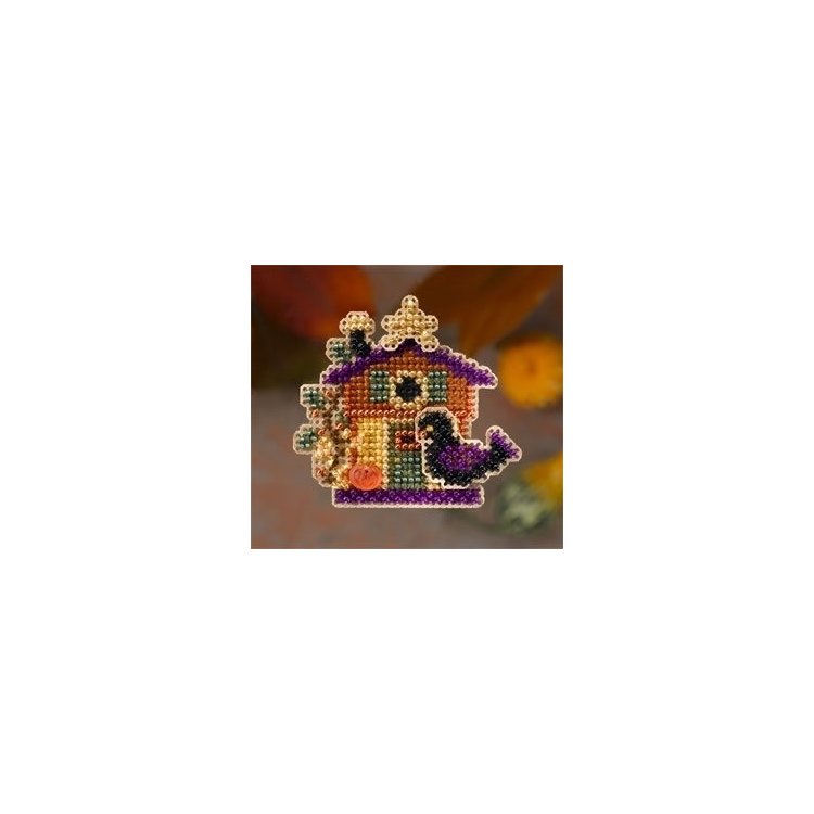 MH186203 Будинок Хеллоуїна. Набір для вишивки в змішаній техніці Mill Hill - 1