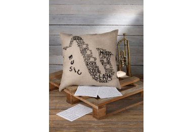  83-6402 Саксофон. Набір для вишивання хрестом PERMIN