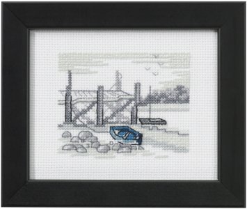 14-0136 Човен. Набір для вишивання хрестом PERMIN - 1