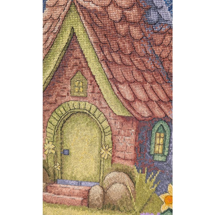 Набор для вышивки крестом Домик эльфов Ksenya project 10-003 - 4