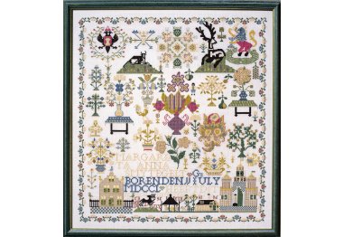 39-0412 Zeeland (Zeeland. Набор для вышивания крестом PERMIN 39-0412 Zeeland (Zeeland. Набор для вышивания крестом PERMIN