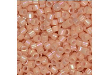  DB-207-1 Бісер Miyuki Delica Beads 11/0 (натуральний персиковий з райдужним напиленням)