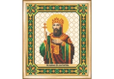  СБІ-084 Іменна ікона святий рівноапостольний цар Костянтин. Схема для вишивки бісером