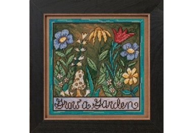 вышивка гладью ST152102 Вырасти сад. Набор для вышивки в смешанной технике Mill Hill