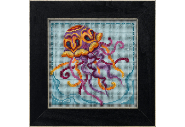 вышивка гладью MH172211 Медуза. Набор для вышивки в смешанной технике Mill Hill