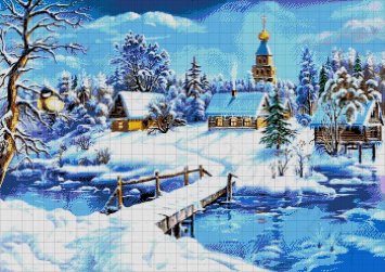 37-3148-НЗ Зимняя сказка. Набор Для вышивки бисером ТМ Токарева А. - 1