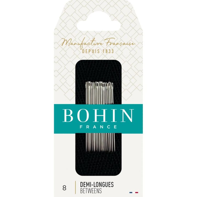 00369 Betweens №8 / 12 (20шт) Набір голок для шиття Bohin - 1