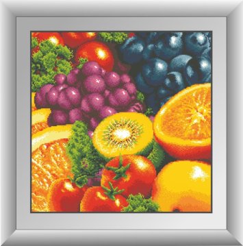 30402 Свежие фрукты. Набор для рисования камнями - 1
