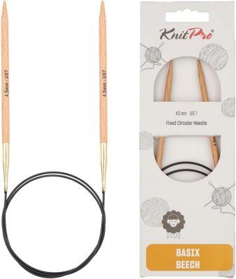 35319 Спиці кругові Basix KnitPro, 60 см, 4.50 мм - 1 35319 Спиці кругові Basix KnitPro, 60 см, 4.50 мм - 1