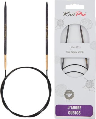 19051 Спицы круговые J'adore Cubics KnitPro 60 см, 3.00мм - 1 19051 Спицы круговые J'adore Cubics KnitPro 60 см, 3.00мм - 1