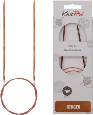 31083 Спицы круговые Ginger KnitPro, 80 см, 2.50 мм - 1 31083 Спицы круговые Ginger KnitPro, 80 см, 2.50 мм - 1