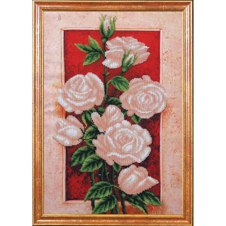 Б-371 Пробуждение. Розы. Набор для вышивки бисером - 1