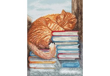  Набір для вишивки хрестиком L8095 Afternoon nap/Sieste. Letistitch