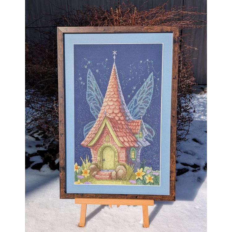 Набор для вышивки крестом Домик эльфов Ksenya project 10-003 - 3