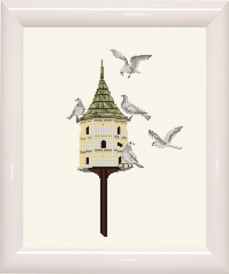 592 Pigeon House Linen. Набір для вишивки хрестом Thea Gouverneur - 1