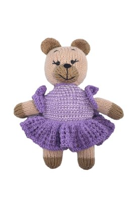 2 AMIGURUMI KIT - KNITTED TEDDY BEAR Ballerina. Набір для в'язання іграшки - 2