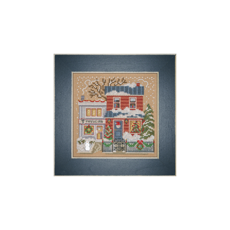 MH142334 Сельский врач. Набор для вышивки в смешанной технике Mill Hill - 1